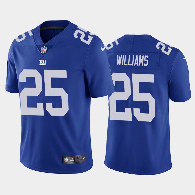 Men New York Giants #25 Rodarius Williams Nike Royal Vapor Limited NFL Jersey->new york giants->NFL Jersey